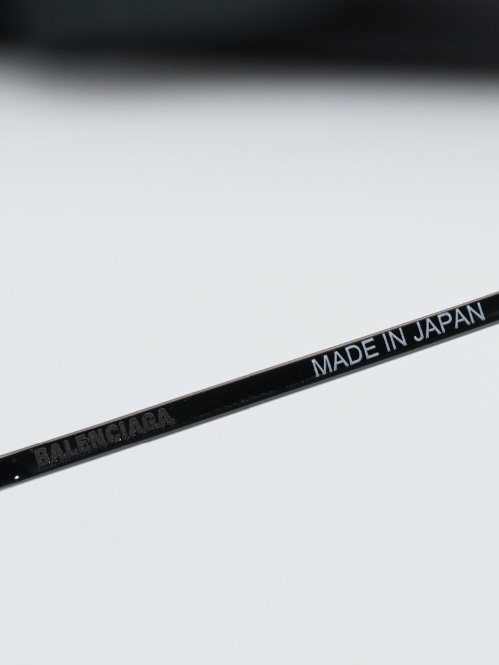 Balenciaga BB0336S 005 Unisex Oval Sunglasses - Grey / Green Mirror - Picture 11 of 11